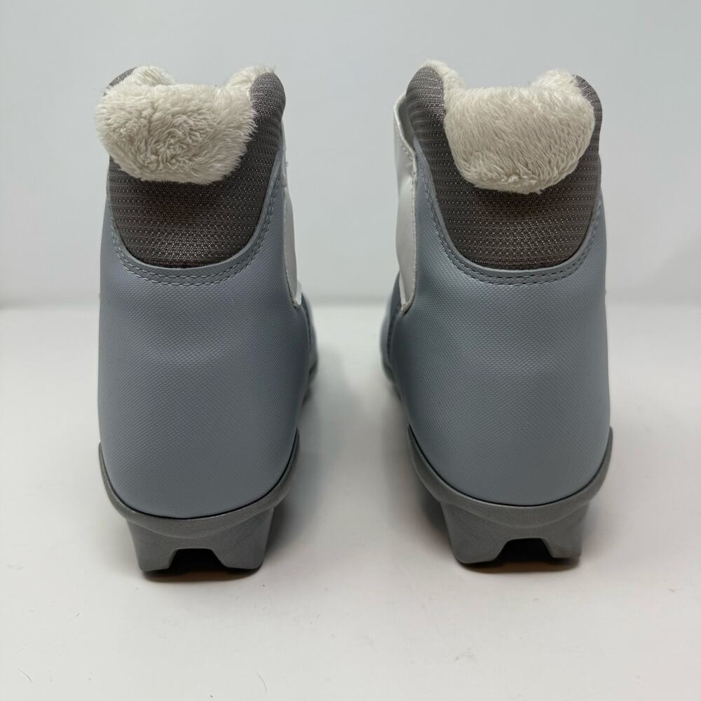 Salomon Siam5 Cross Country Ski Boot Women's 9.5 Grey White Blue - Picture 7 of 16